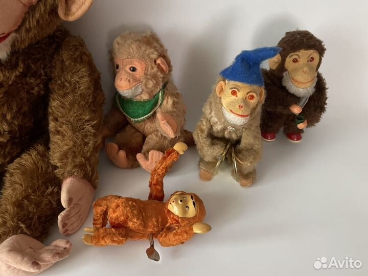 Игрушки СССР гдр обезьяна