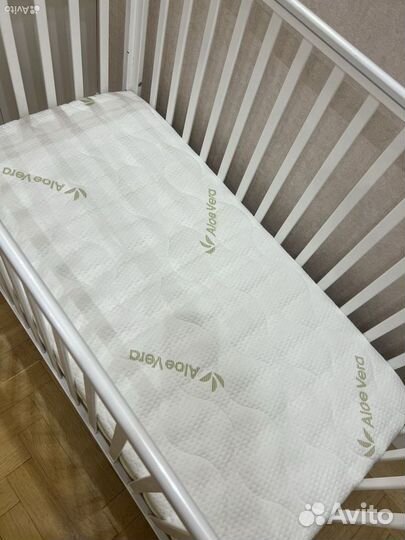 Кроватка Fiorellino с матрасом