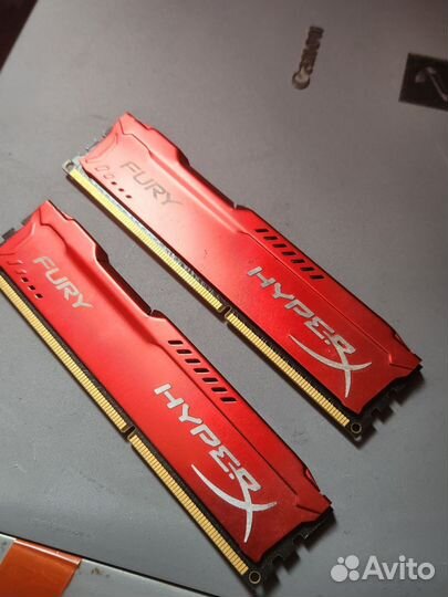 HyperX Fury DDR3 2x8