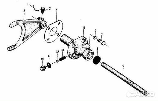 Вилка ZL20-030048 (sdlg)