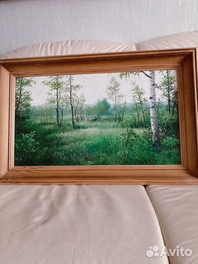 Картина маслом на холсте пейзаж