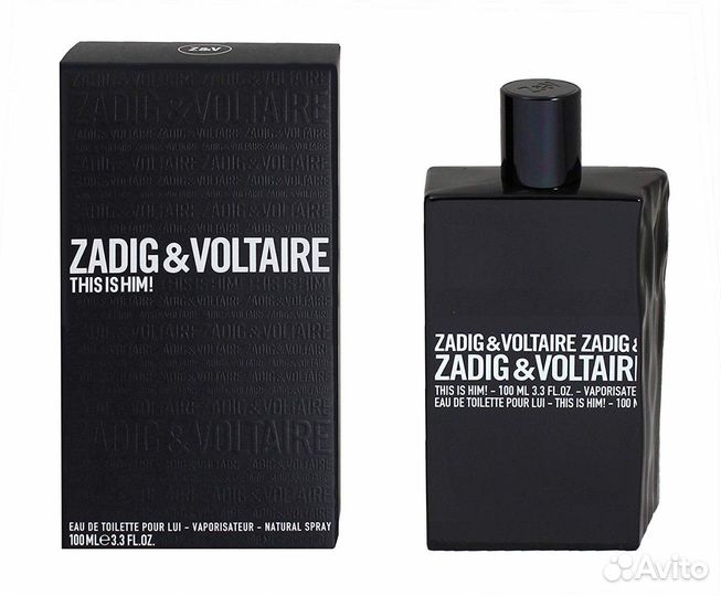 Zadig & Voltaire This is Him 100мл (Оригинал)
