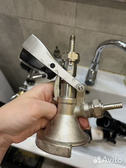 Пегас для пива, заборная головка