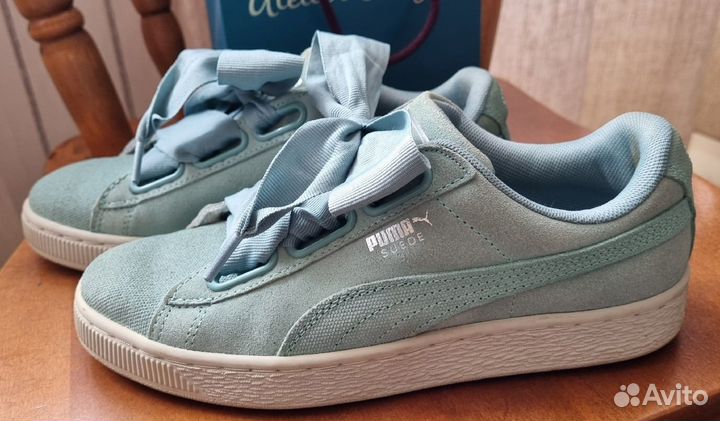 Кроссовки Puma Suede “Heart Pebble” Wmns оригинал