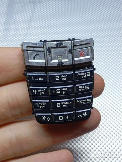 Siemens A75. Клавиатура. Синяя. Ориг