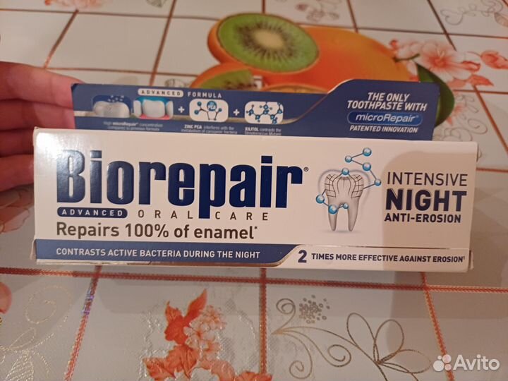 Новая зубная паста Biorepair ночная(Италия)