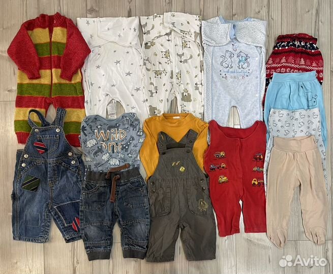 Детская одежда вещи пакетом на мальчика