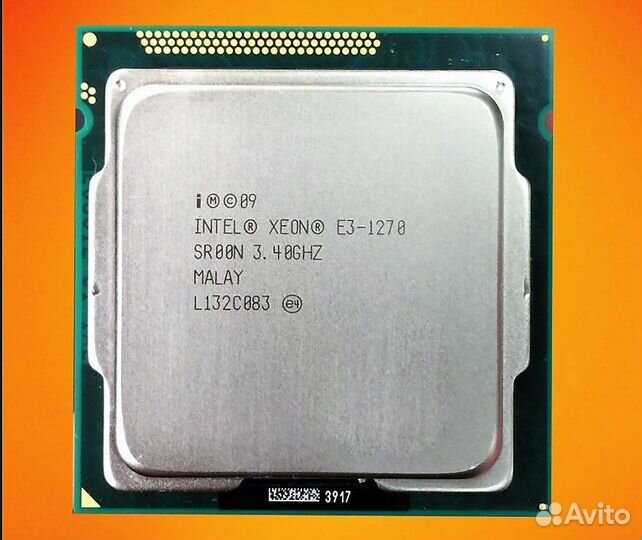 Intel Xeon e3 1270 равен i7 2600 LGA 1155