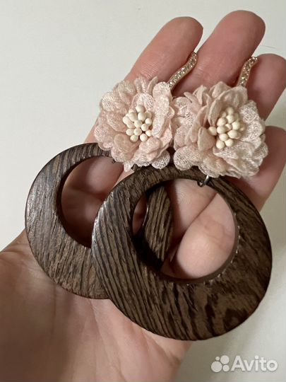 Серьги hand made