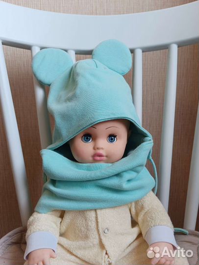 Шапка и снуд 46-50