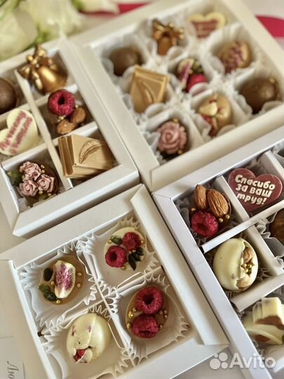 Шоколадные конфеты ручной работы