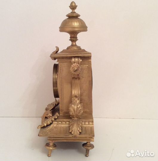 Часы каминные, сплав, Франция, начало 20 века