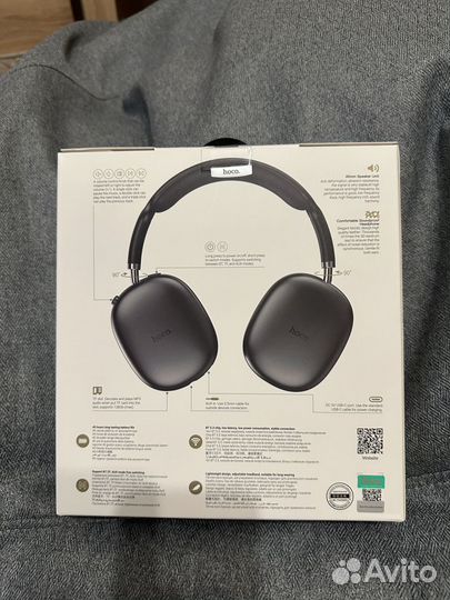 Наушники полноразмерные hoco W35 Air, Bluetooth