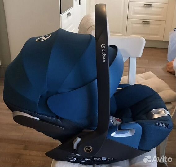 Автокресло Cybex cloud z i size plus mountain blue