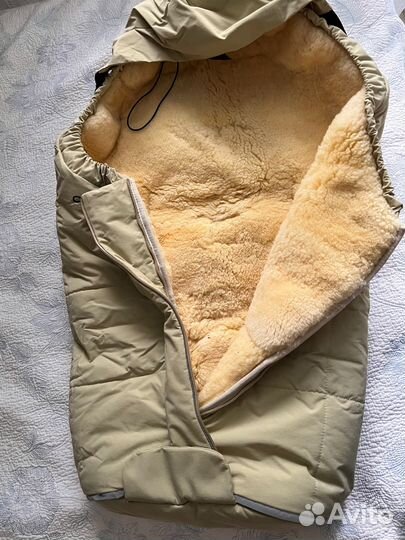 Меховой конверт в коляску Christ Tula