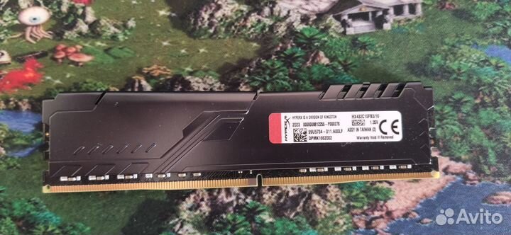 Kingston Fury HyperX DDR4 HX432C16FB3/16