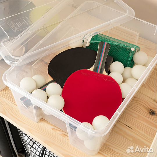 Контейнеры с крышкой икеа самла (новые), 11л 8 шт