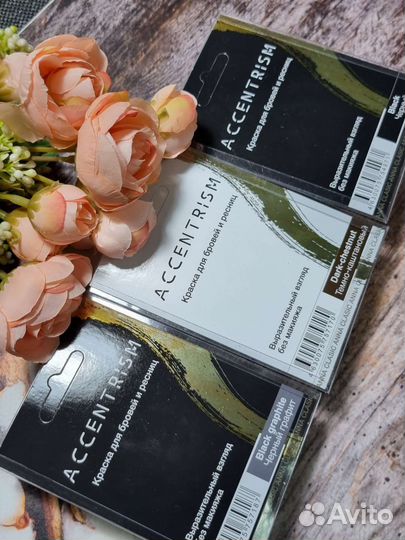 Краска для бровей и ресниц accentrism