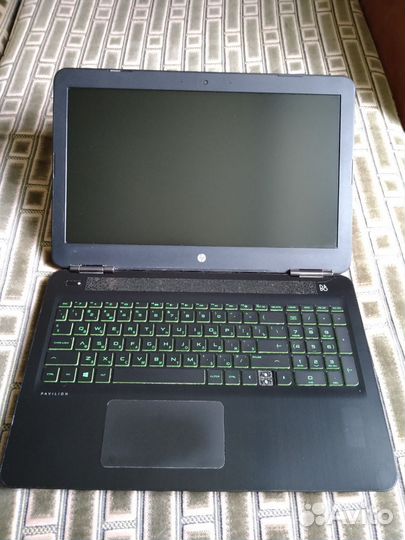 Игровой ноутбук HP Pavilion 15-bc404ur Б/У