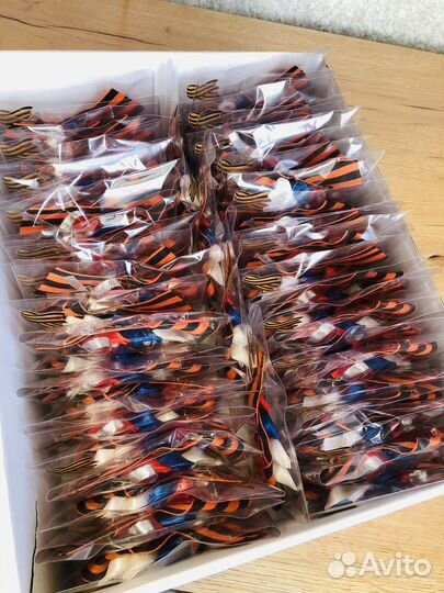 Георгиевская лента броши