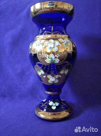 Набор кувшин с стаканами Чехия разные цвета