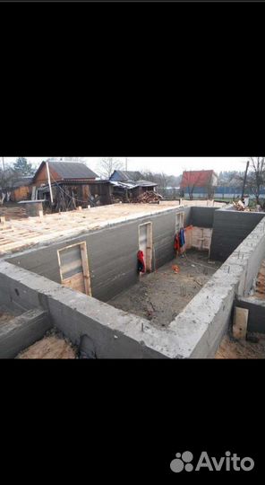 Бетонные работы