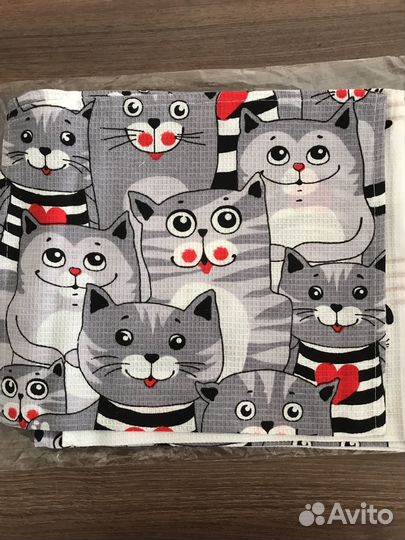 Полотенца вафельные