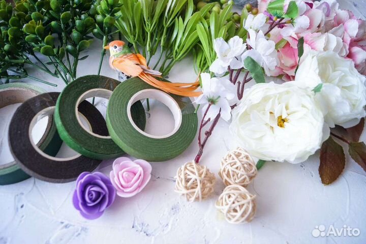 Материалы для творчества (цветы, флористика)