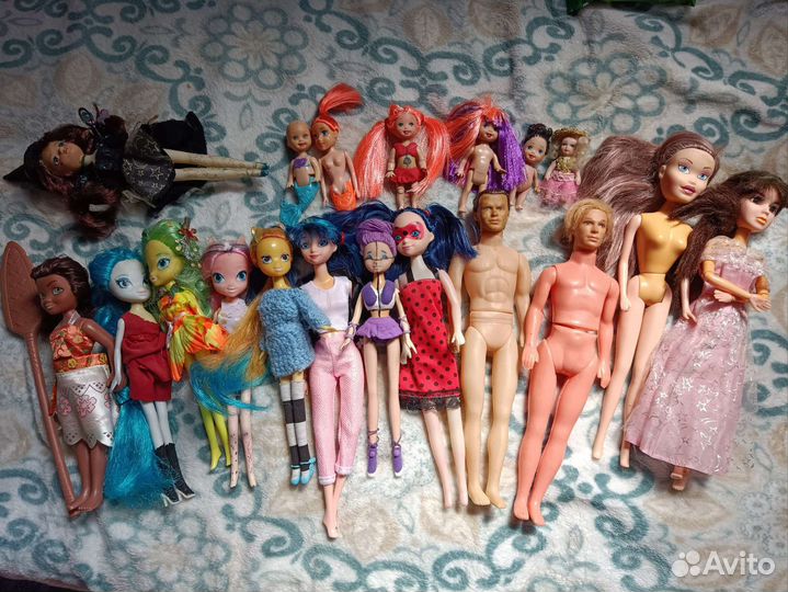 Куклы Барби, Кен, Пони, Леди Баг