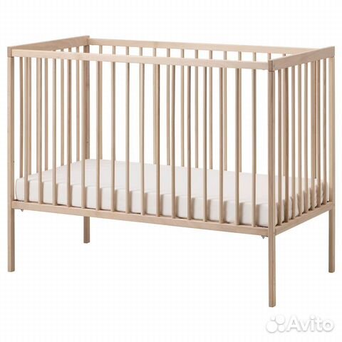 Детская кровать IKEA сниглар с матрасом