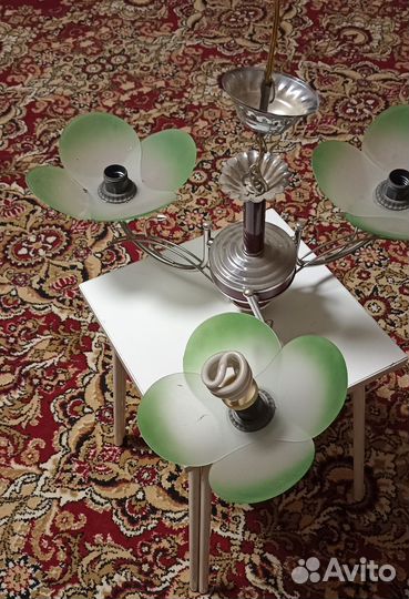 Люстра потолочная подвесная бу