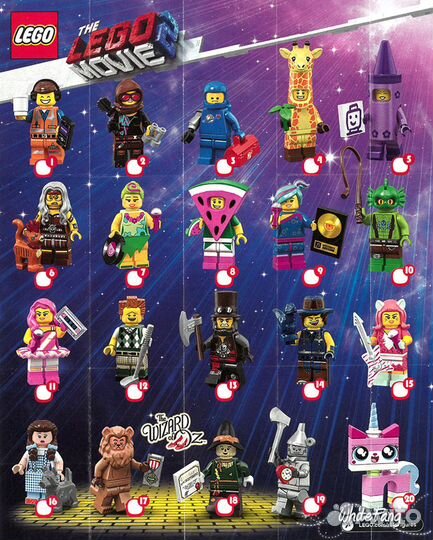 Минифигурки lego серия