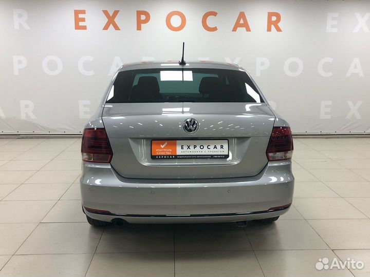 Volkswagen Polo 1.6 AT, 2019, 74 000 км