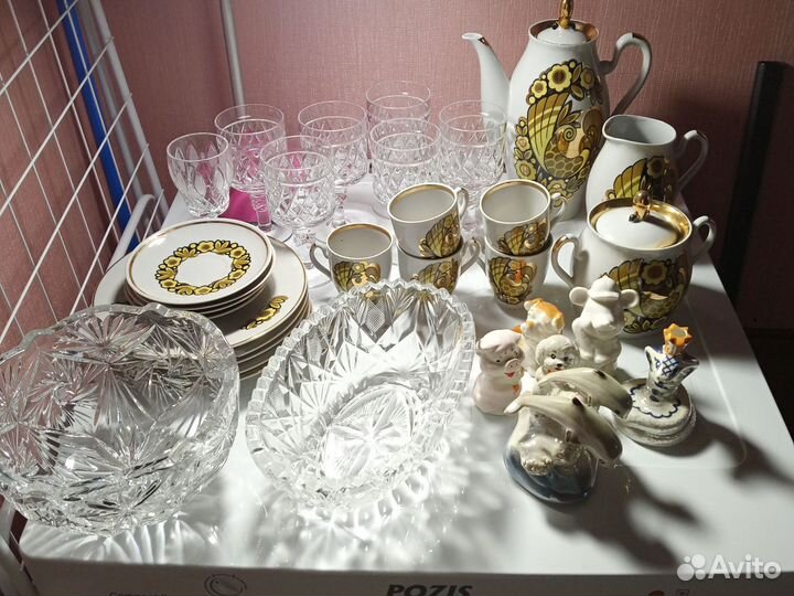 Хрусталь и фарфор СССР