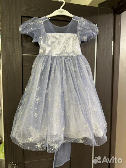 Праздничное нарядное платье для девочки 4-5 лет