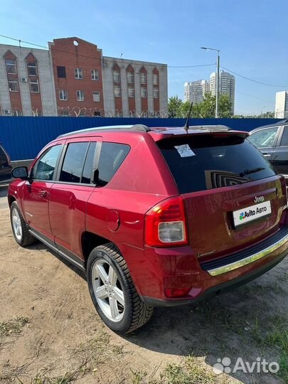 Jeep Compass 2.4 CVT, 2012, 150 000 км