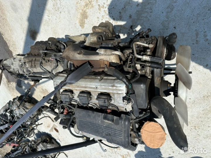 Двигатель Isuzu Bighorn UBS26 6VE1