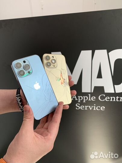 Замена заднего стекла iPhone