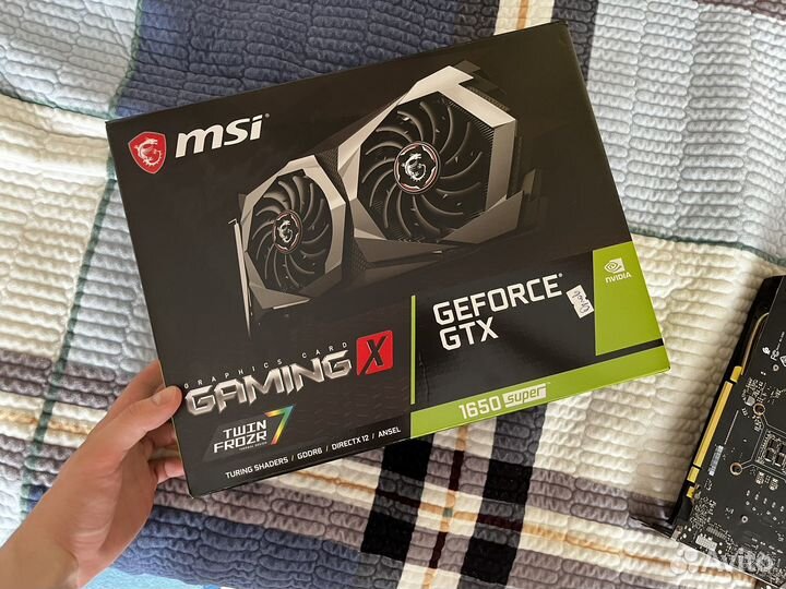 Видеокарта MSI GeForce GTX 1650 super gaming