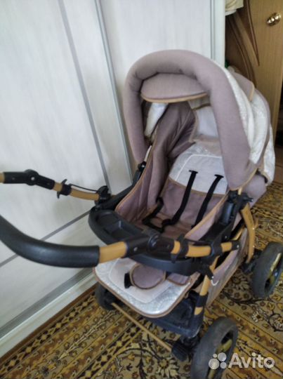 Коляска adamex 3 в 1 бу