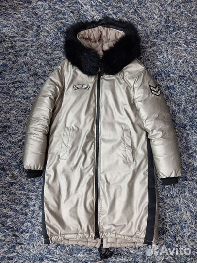 Пальто-парка зимнее 46-48