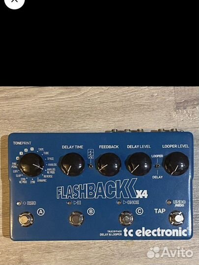 Tc electronic flashback x4 лупер дилей