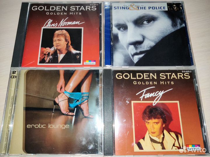 CD фирм Scooter ELO Sandra Cretu Fancy Norman ч.3