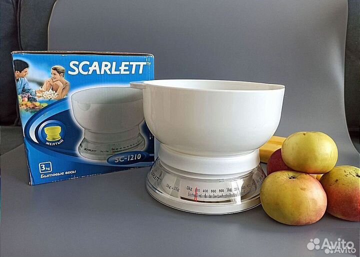 Новые кухонные весы Scarlett SC 1210