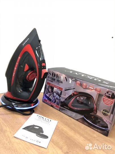 Утюг беспроводной ceramic 2400w