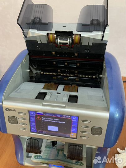 Счетчик сортировщик банкнот kisan newton PF