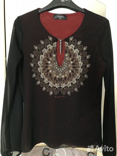 Блузка, рубашка, туника р.46