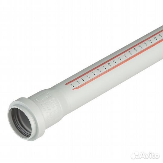 Труба канализационная d40x500 мм пластиковая для в