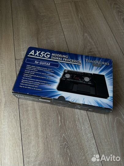 Гитарный процессор korg ax5g