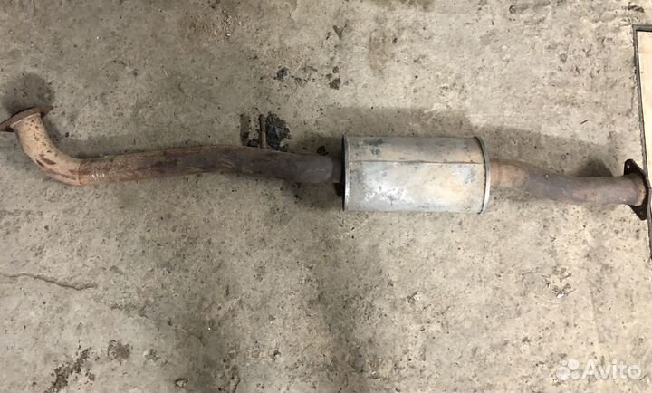 Бочка глушителя, глушитель, приемная труба Nissan